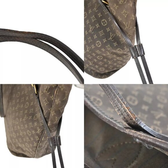 LOUIS VUITTON Neverfull MM Monogram Mini Lin Tote Bag Canvas BN M40513 89SH714 - Picture 9 of 16